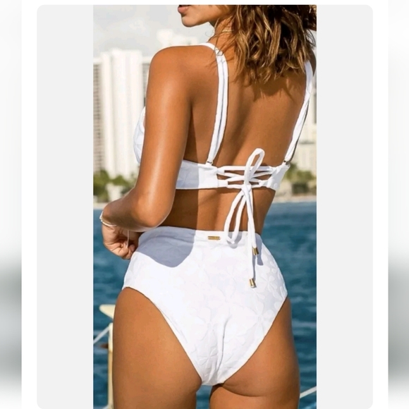 NWT Kenny Flowers The Santorini Underwire Bikini Top only DD, Large, XL - Picture 2 of 4